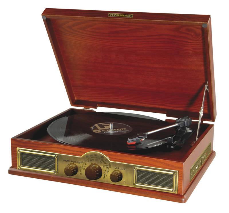 Gramofon Hyundai Retro RT 910RIP dřevo