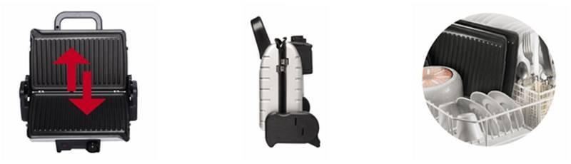 Gril Tefal GC205012 černý