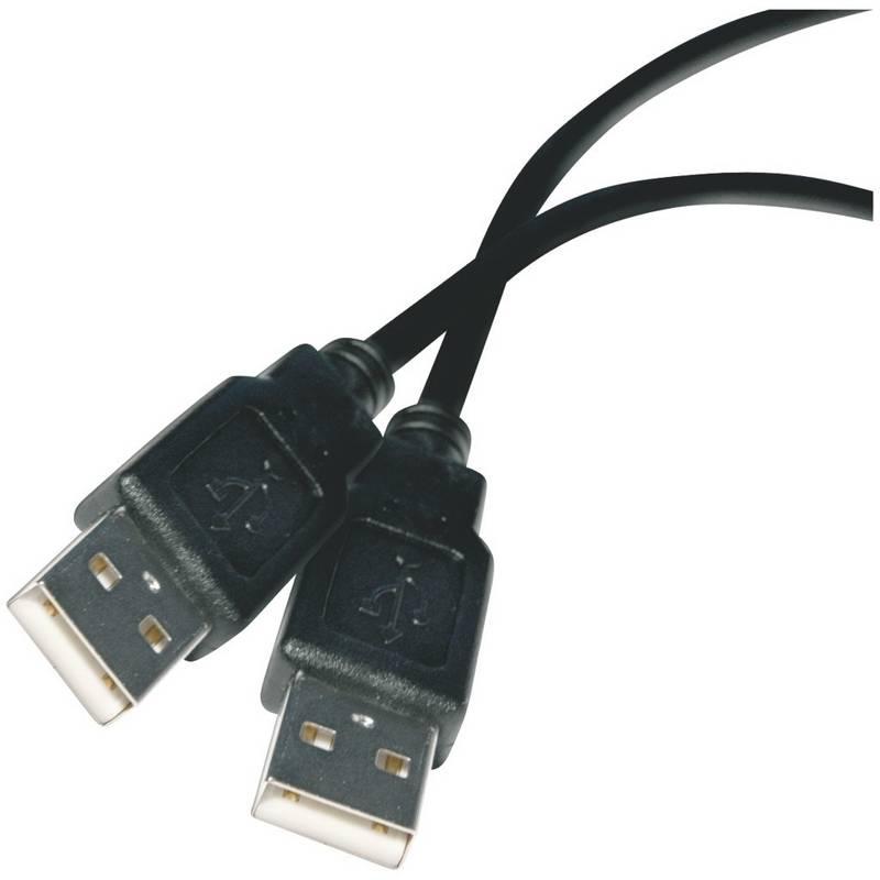 Kabel EMOS USB USB, 2m černý, Kabel, EMOS, USB, USB, 2m, černý