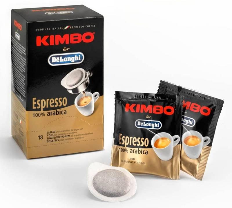 Káva mletá porcovaná DeLonghi Pods Kimbo Arabica