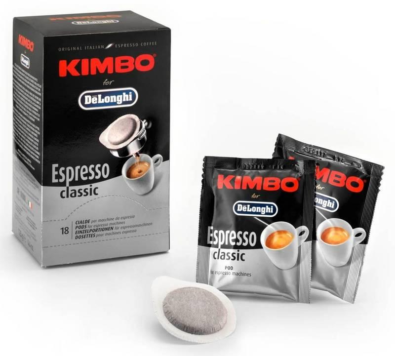Káva mletá porcovaná DeLonghi Pods Kimbo Classic