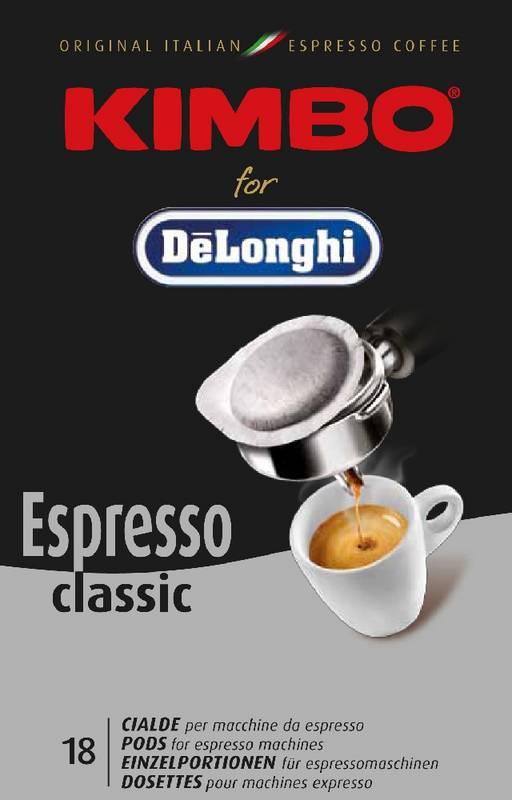 Káva mletá porcovaná DeLonghi Pods Kimbo Classic