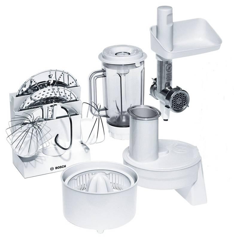 Kuchyňský robot Bosch MUM4880 šedý bílý