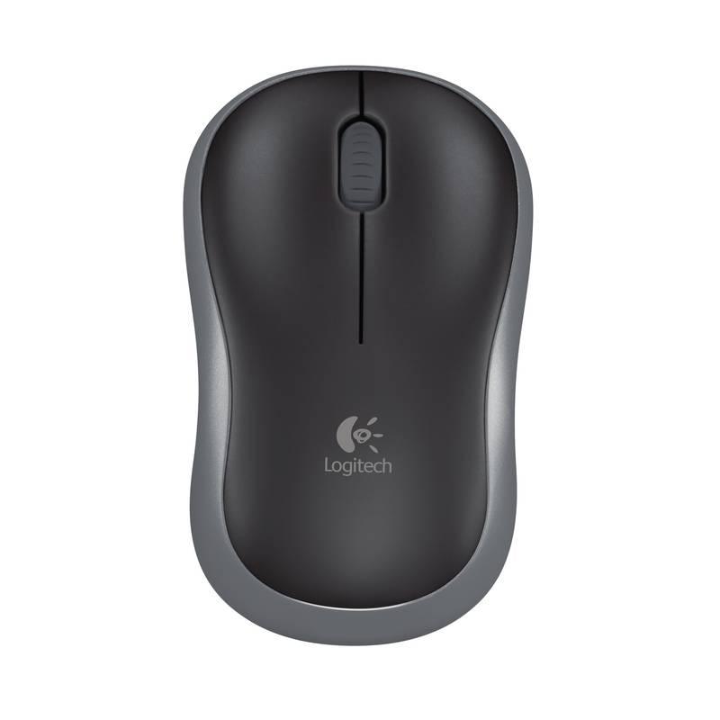Myš Logitech Wireless Mouse M185 stříbrná