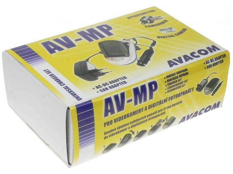 Nabíječka Avacom AV-MP univerzální pro foto a video - krabice, Nabíječka, Avacom, AV-MP, univerzální, pro, foto, a, video, krabice