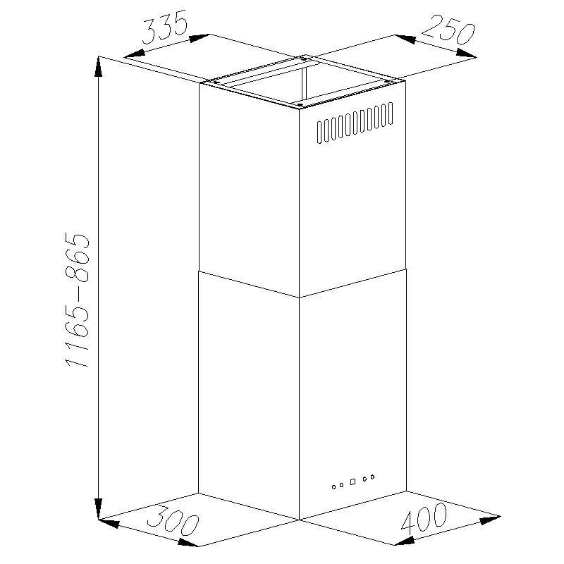 Odsavač par Guzzanti KRW nerez