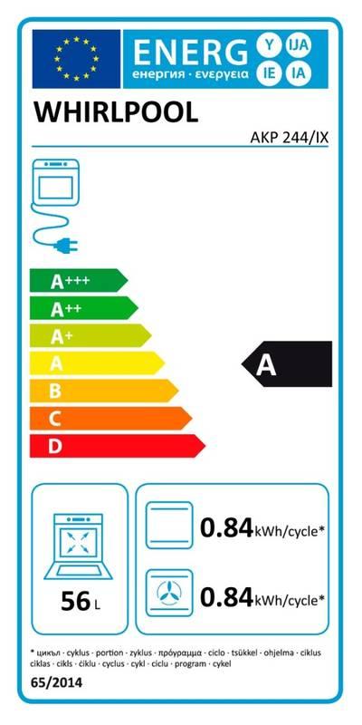 Trouba Whirlpool DYNAMIC AKP 244 IX nerez, Trouba, Whirlpool, DYNAMIC, AKP, 244, IX, nerez