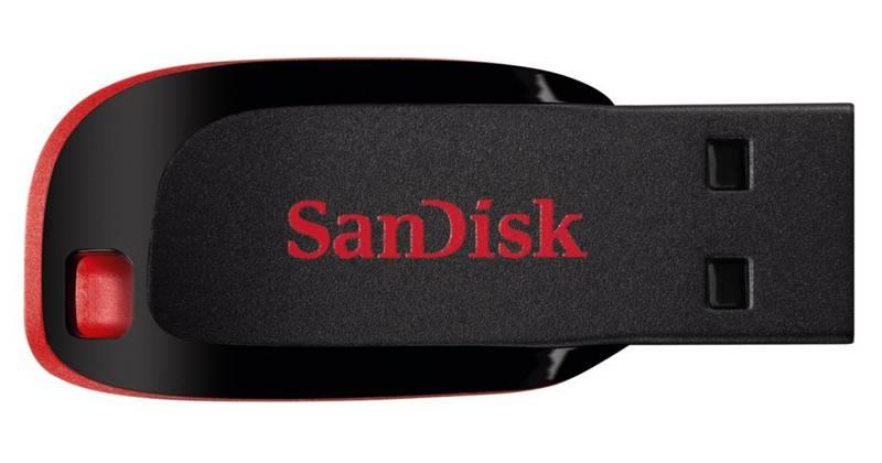 USB Flash Sandisk Cruzer Blade 16GB černý