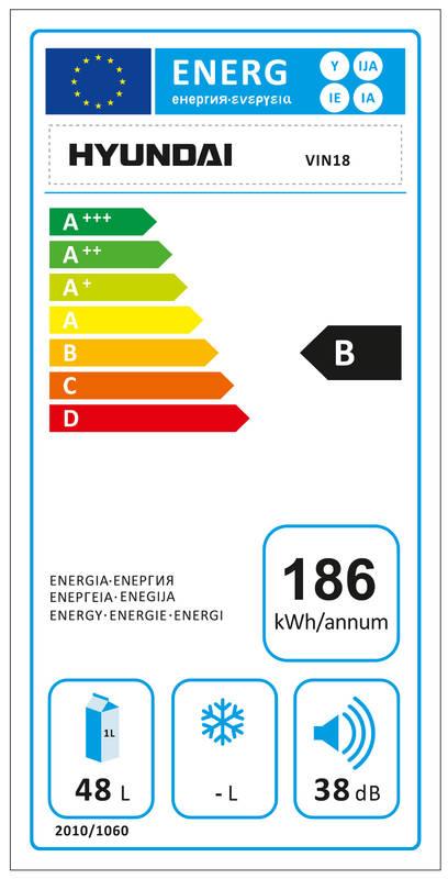 Vinotéka Hyundai VIN 18