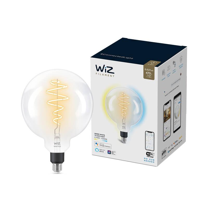 Chytrá žárovka WiZ Tunable White 6,5W E27 G200 Filament, Chytrá, žárovka, WiZ, Tunable, White, 6,5W, E27, G200, Filament