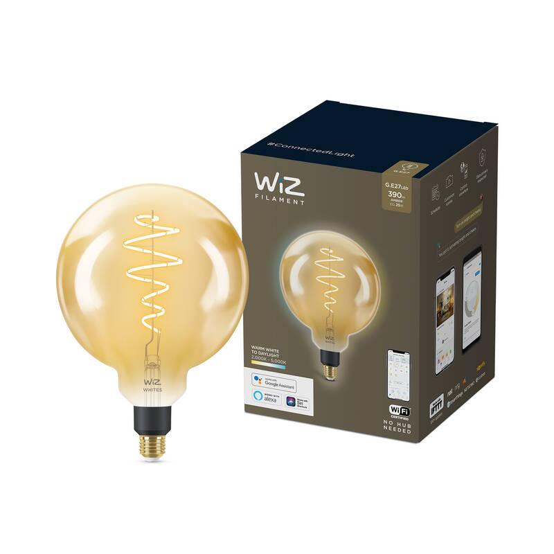 Chytrá žárovka WiZ Tunable White 6,5W E27 G200 Vintage, Chytrá, žárovka, WiZ, Tunable, White, 6,5W, E27, G200, Vintage