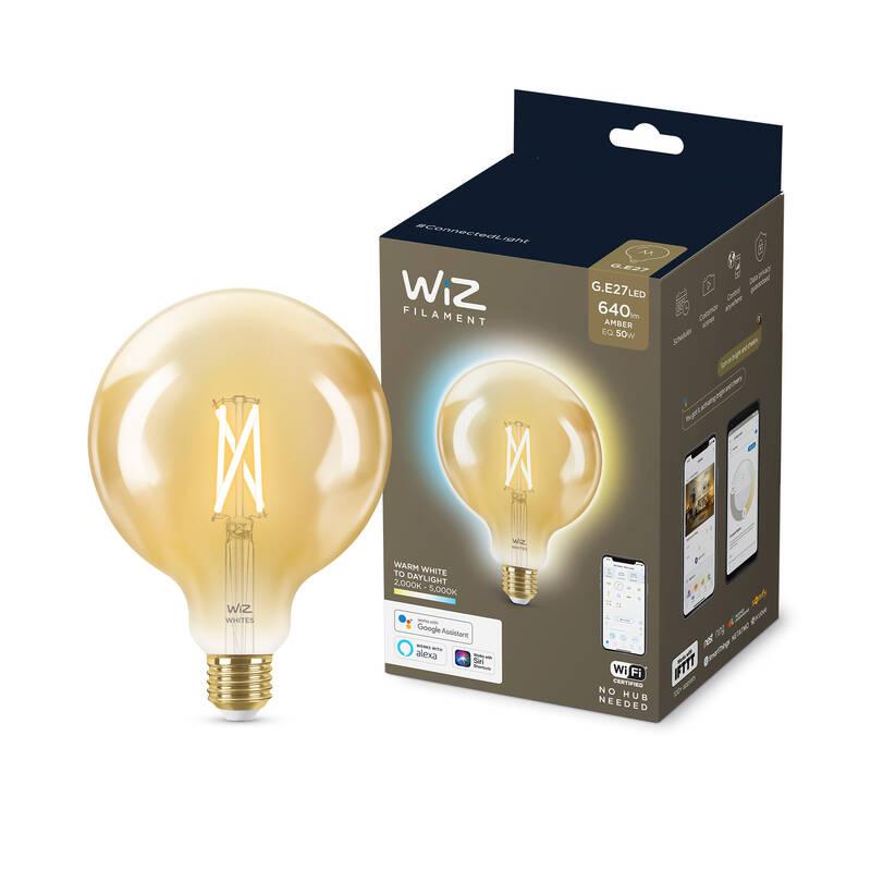 Chytrá žárovka WiZ Tunable White 6,7W E27 G120 Vintage