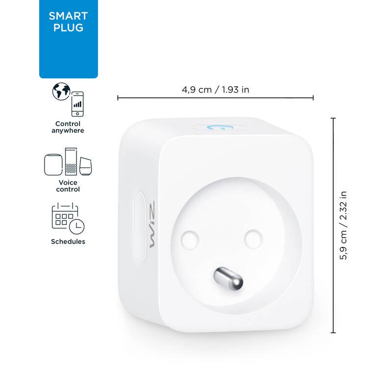 Chytrá zásuvka WiZ Smart Plug CZ SK, Chytrá, zásuvka, WiZ, Smart, Plug, CZ, SK