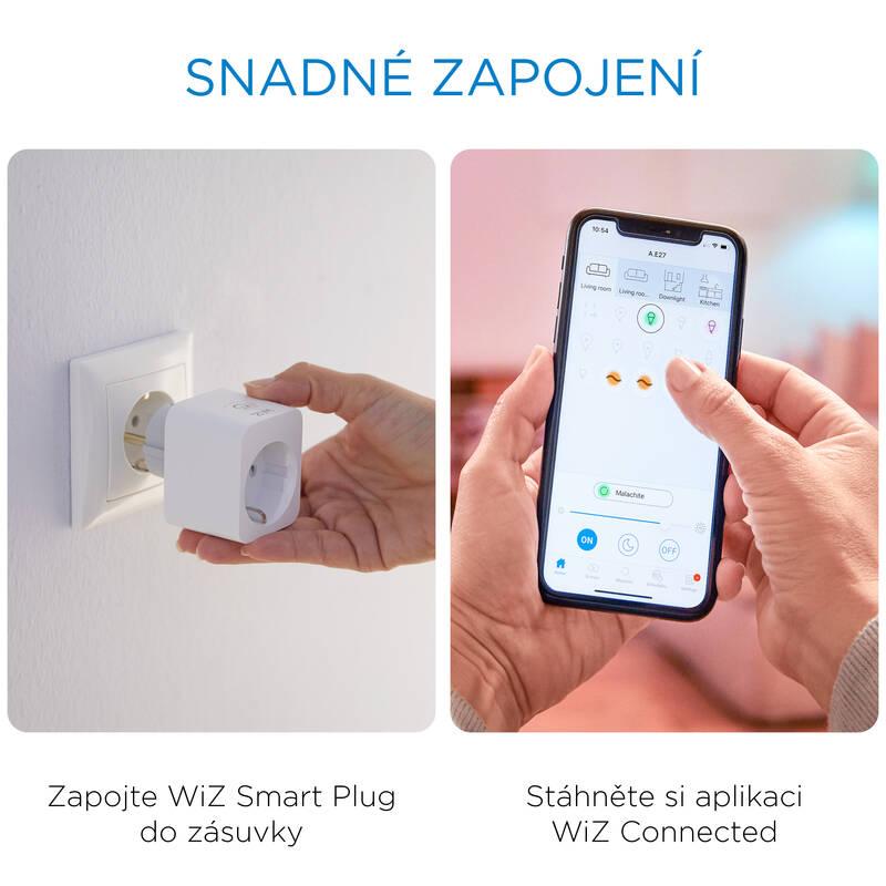 Chytrá zásuvka WiZ Smart Plug CZ SK, Chytrá, zásuvka, WiZ, Smart, Plug, CZ, SK