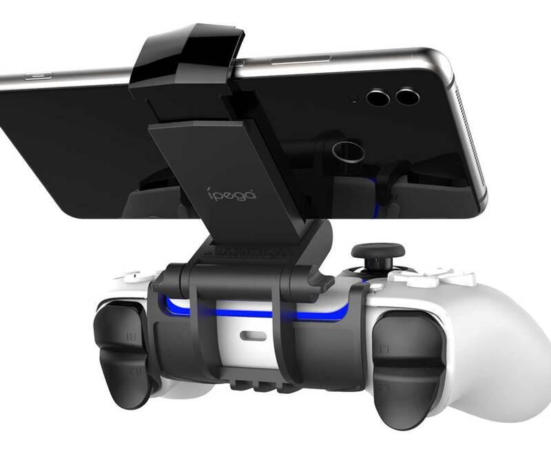 Držák iPega P5005 výsuvný držák telefonu pro PS5 Controller