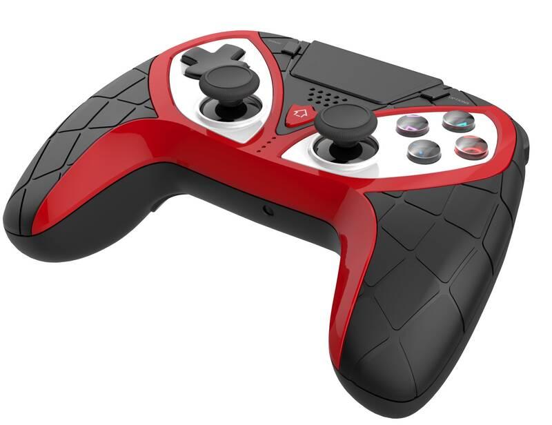 Gamepad iPega P4012 Wireless pro PS3 PS4 PS5 černý červený
