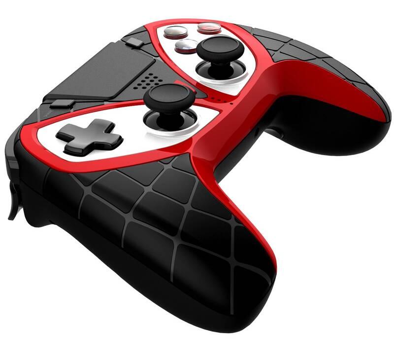 Gamepad iPega P4012 Wireless pro PS3 PS4 PS5 černý červený