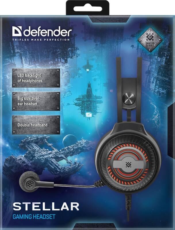 Headset Defender Stellar černý