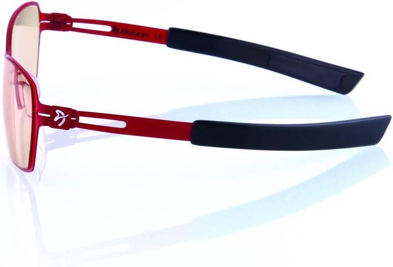Herní brýle Arozzi VISIONE VX-500, jantarová skla černé červené, Herní, brýle, Arozzi, VISIONE, VX-500, jantarová, skla, černé, červené