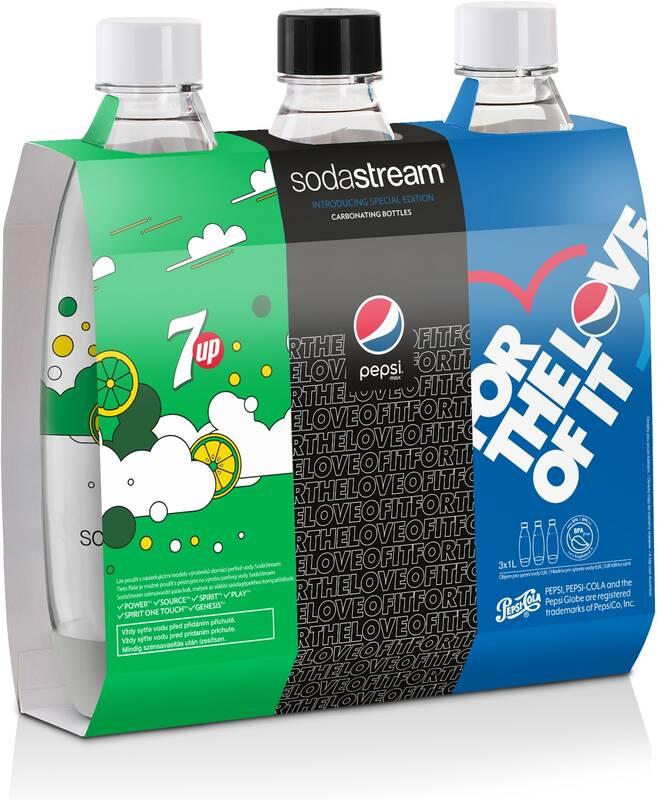 Láhev SodaStream FUSE 3 x 1 l Pepsi, Láhev, SodaStream, FUSE, 3, x, 1, l, Pepsi
