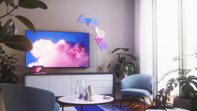 LED světlo Nanoleaf Shapes Triangles Starter Kit 15ks