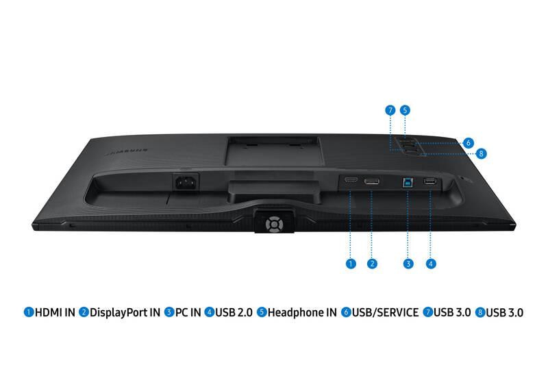 Monitor Samsung S24A600 černý