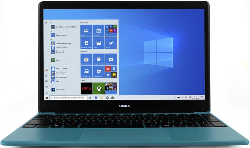 Notebook Umax VisionBook 14Wr Turquoise tyrkysový