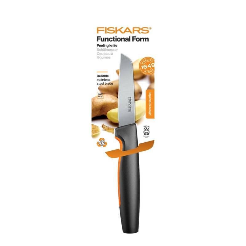 Nůž Fiskars Functional Form loupací 8 cm, Nůž, Fiskars, Functional, Form, loupací, 8, cm