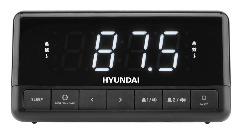 Radiobudík Hyundai RAC 341 PLLBW černý