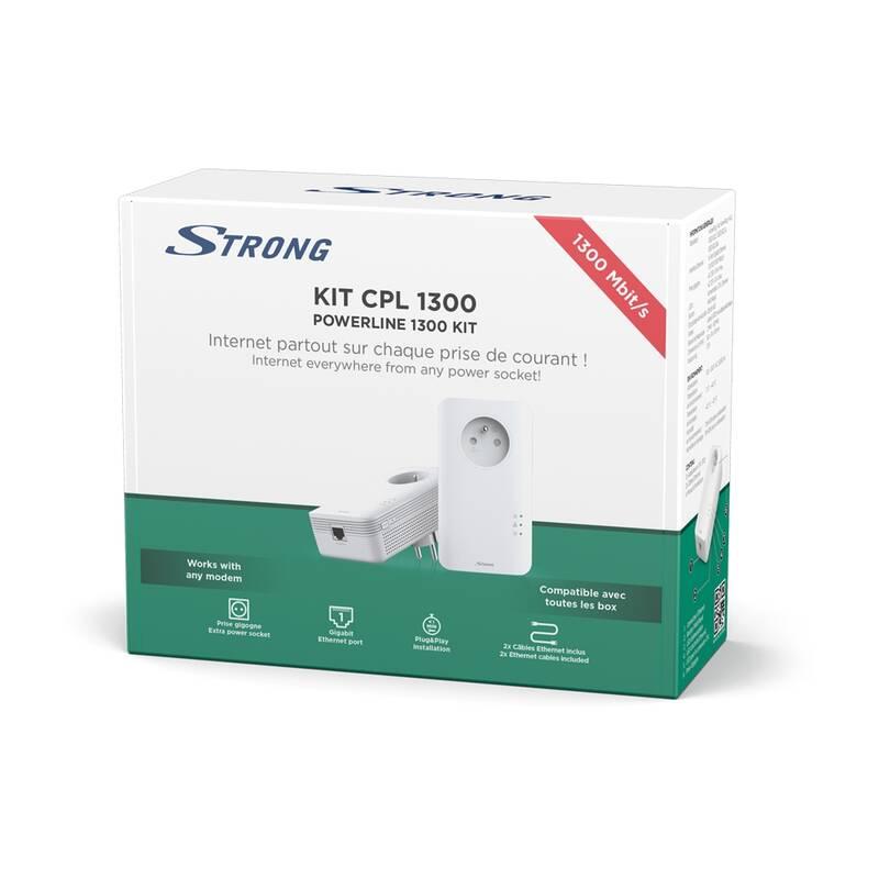 Síťový rozvod LAN po 230V Strong 1300 Duo