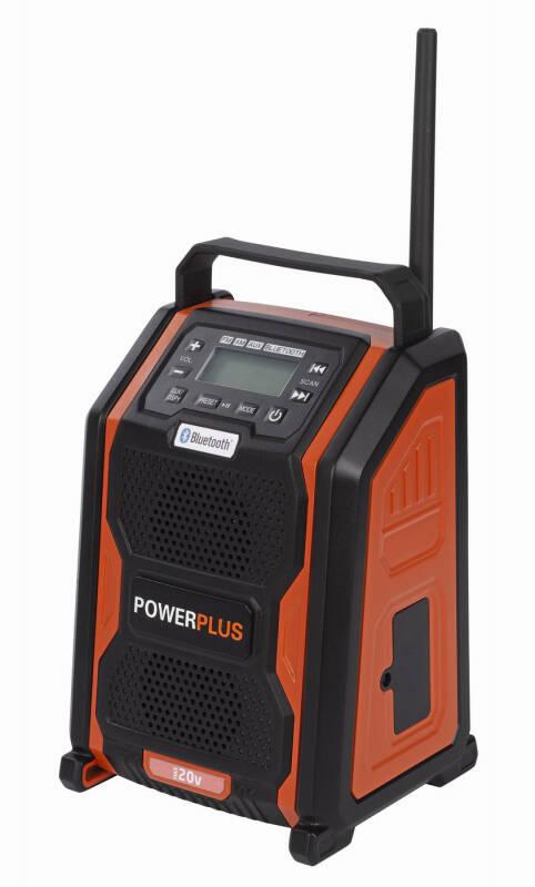 Stavební rádio POWERPLUS POWDP8060, Stavební, rádio, POWERPLUS, POWDP8060
