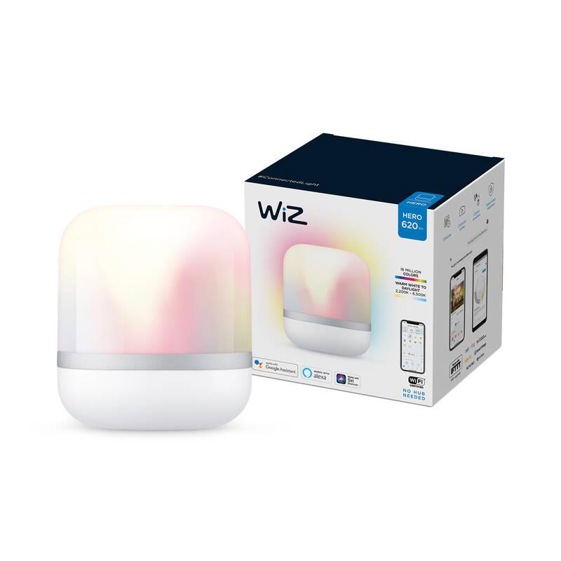 Stolní LED lampička WiZ Hero bílá, Stolní, LED, lampička, WiZ, Hero, bílá