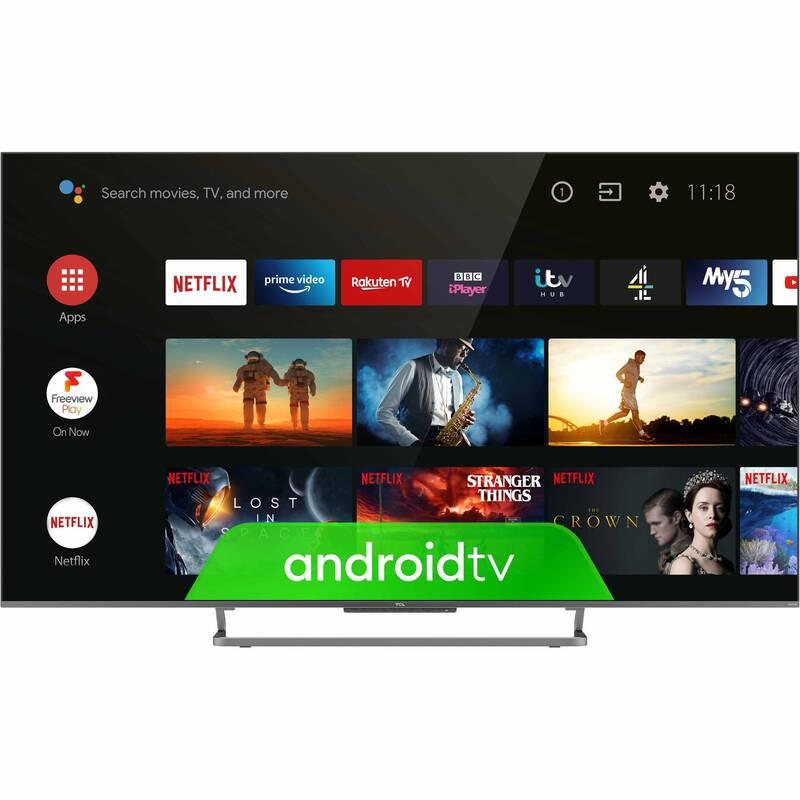 Televize TCL 65C728 stříbrná