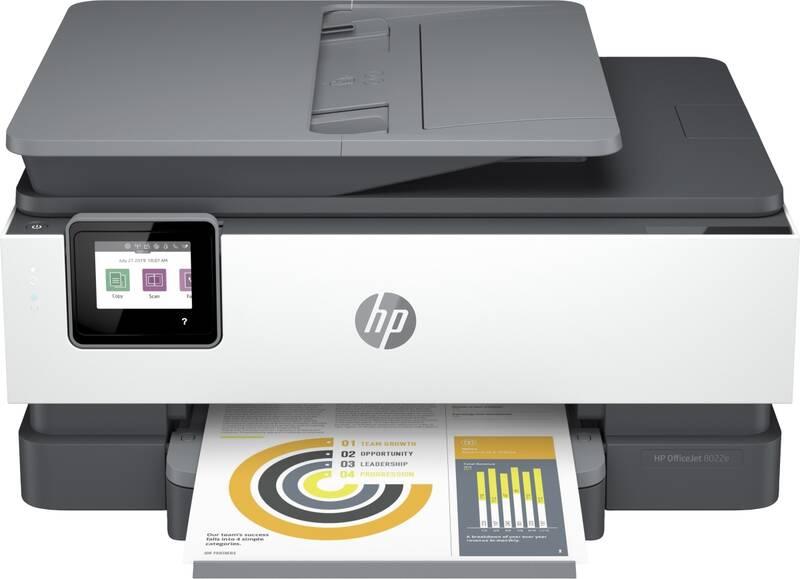 Tiskárna multifunkční HP Officejet Pro 8022e, služba HP Instant Ink