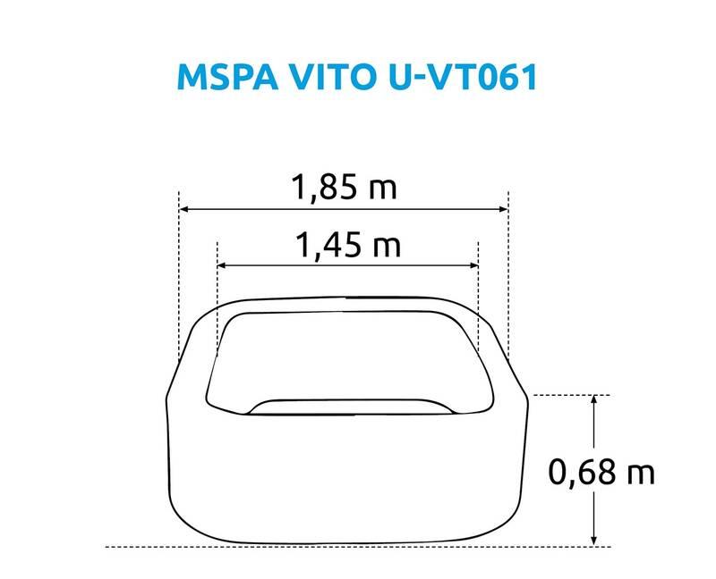 Vířivka MSpa Vito U-VT061