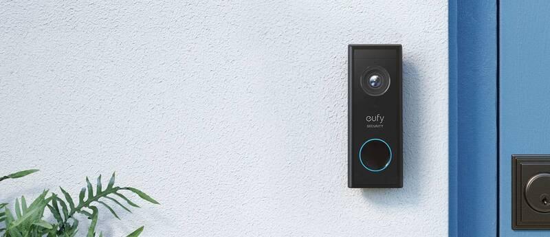 Zvonek bezdrátový Anker Eufy Video Doorbell 2K Home base 2 černý