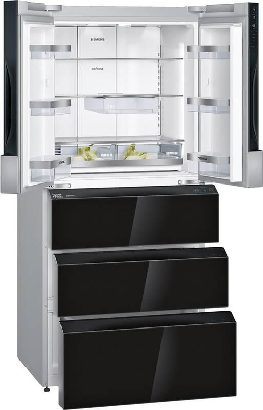 Americká lednice Siemens iQ700 KF86FPBEA černá