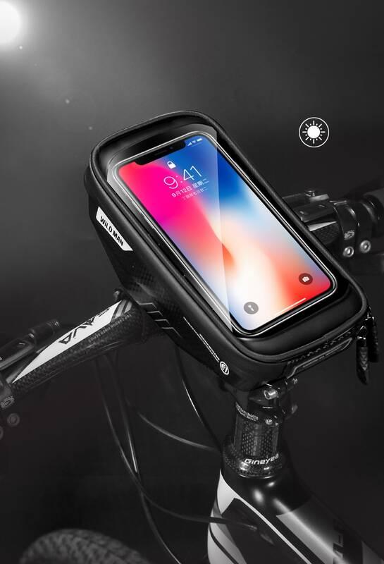 Držák na mobil WILD MAN E1 na řídítka do 6.5