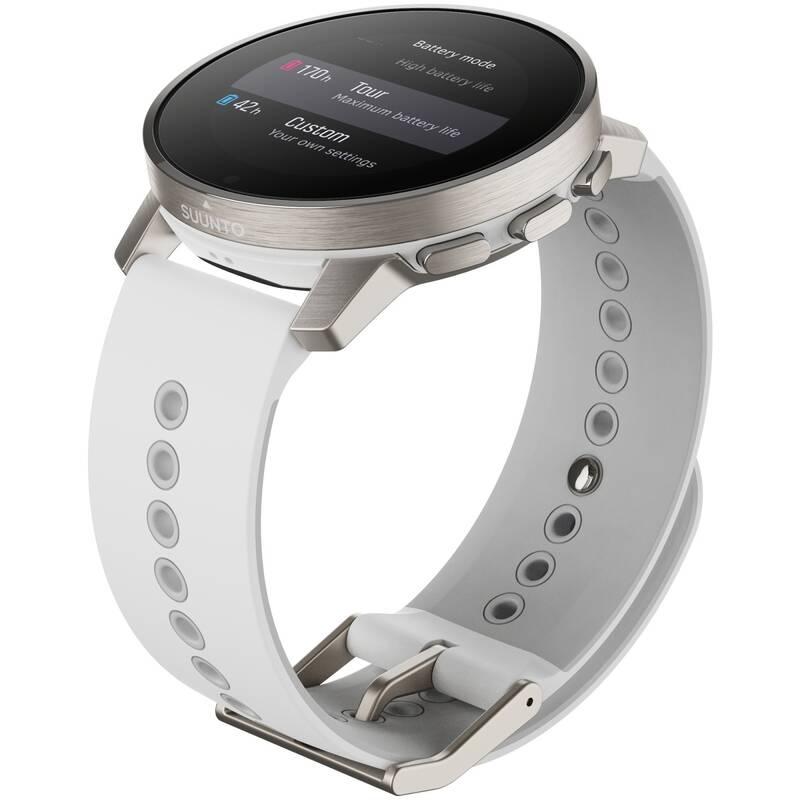 GPS hodinky Suunto 9 Peak - Birch White Titanium