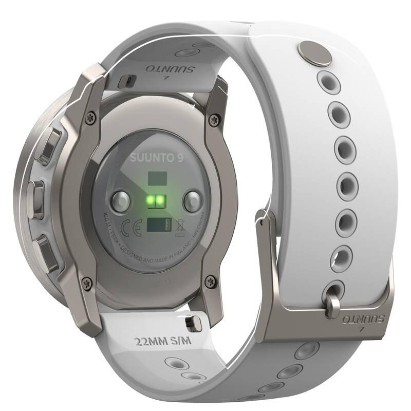 GPS hodinky Suunto 9 Peak - Birch White Titanium
