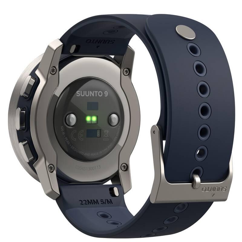 GPS hodinky Suunto 9 Peak - Granite Blue Titanium