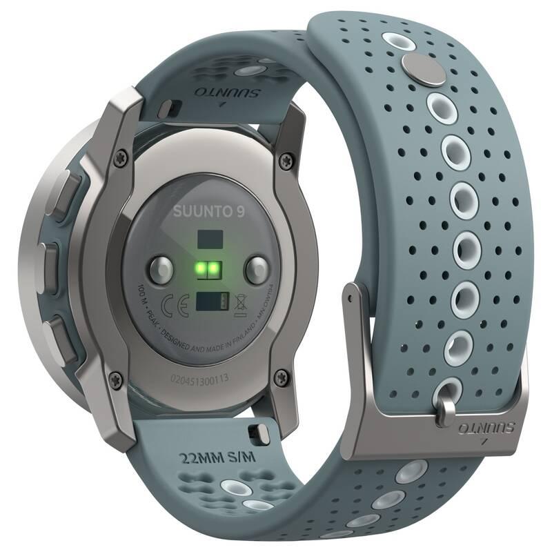 GPS hodinky Suunto 9 Peak - Moss Gray
