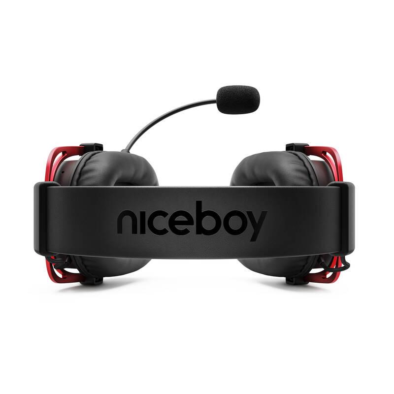 Headset Niceboy ORYX X700 Legend černý, Headset, Niceboy, ORYX, X700, Legend, černý