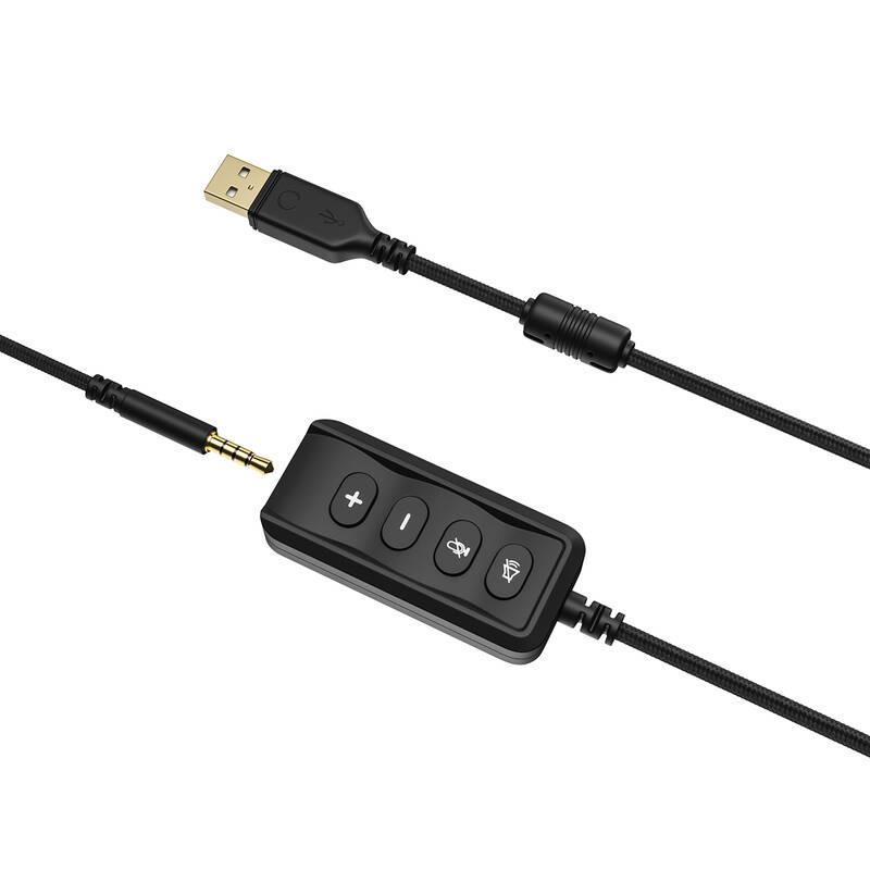 Headset Niceboy ORYX X700 Legend černý