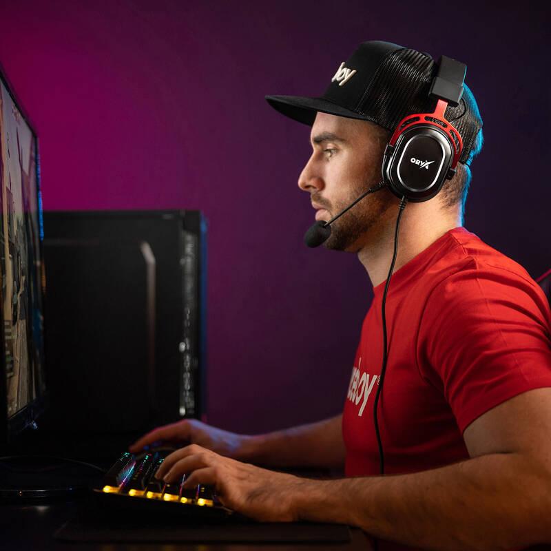 Headset Niceboy ORYX X700 Legend černý