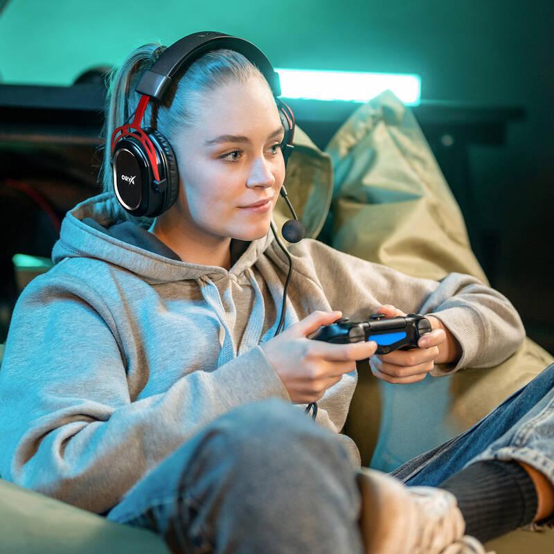 Headset Niceboy ORYX X700 Legend černý