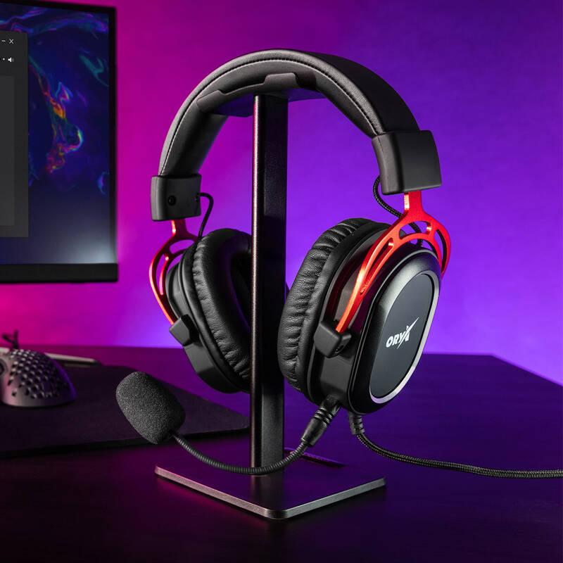 Headset Niceboy ORYX X700 Legend černý