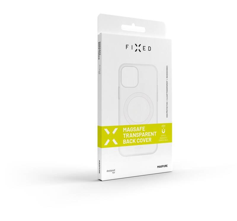 Kryt na mobil FIXED MagPure s podporou Magsafe pro Apple iPhone 12 Pro Max průhledný