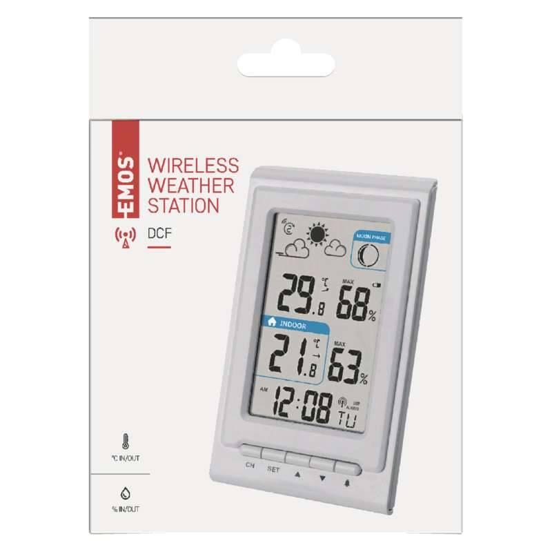 Meteorologická stanice EMOS E0352 bílá