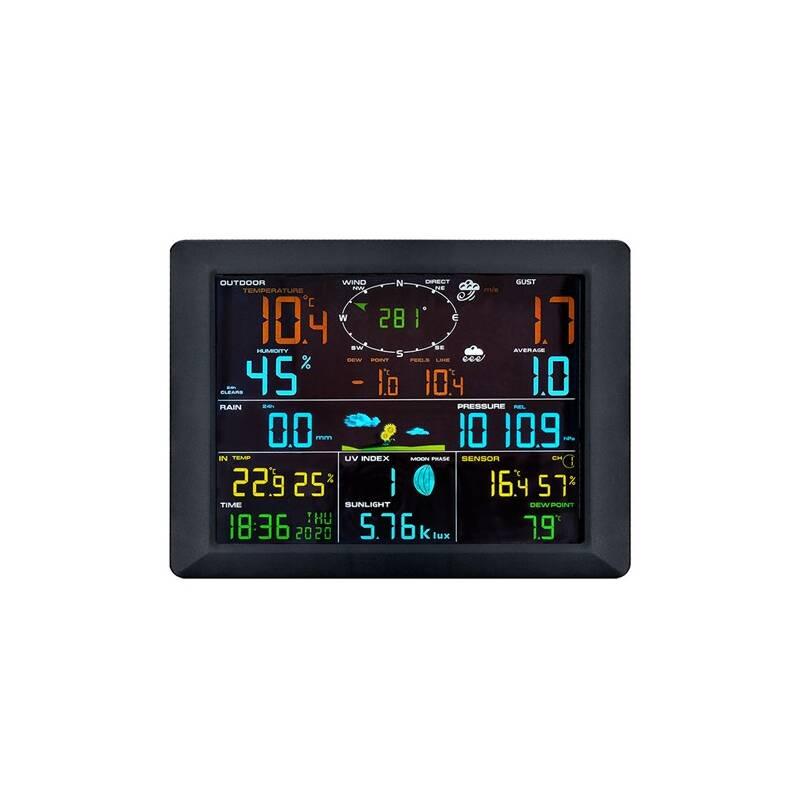 Meteorologická stanice Solight TE100 černá